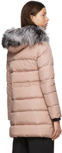 Moncler Pink Down Aphroti Coat