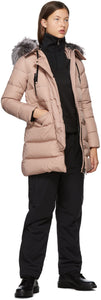 Moncler Pink Down Aphroti Coat - MONCLER PINK DOWN APHROTI MOAT - 몽클러 핑크 다운 아프로티 코트