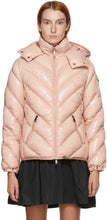 Moncler Pink Down Brouel Coat