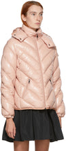 Moncler Pink Down Brouel Coat