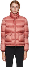 Moncler Pink Down Lannic Jacket