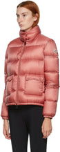 Moncler Pink Down Lannic Jacket