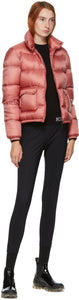 Moncler Pink Down Lannic Jacket - Moncler Rose Down Lannic Veste - Moncler 핑크 아래로 Lankic Jacket.