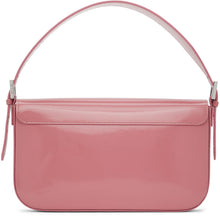 BY FAR Pink Patent Manu Bag