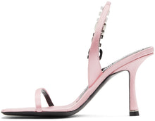 Alexander Wang Pink Satin Ivy Heeled Sandals