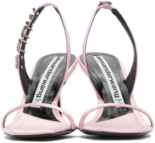 Alexander Wang Pink Satin Ivy Heeled Sandals