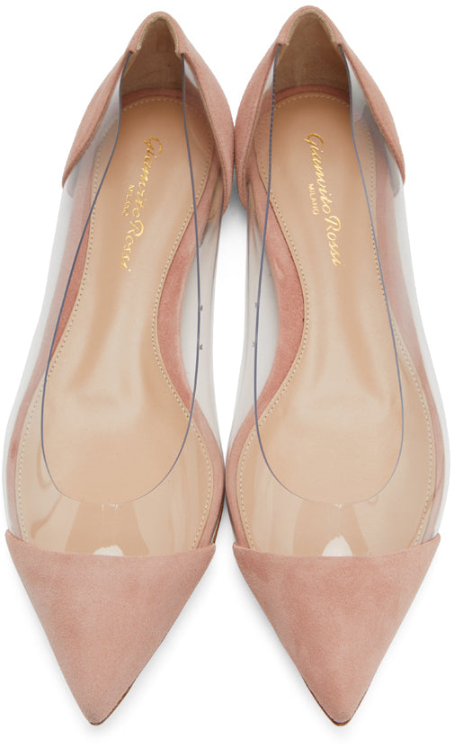 Gianvito rossi deals plexi flats