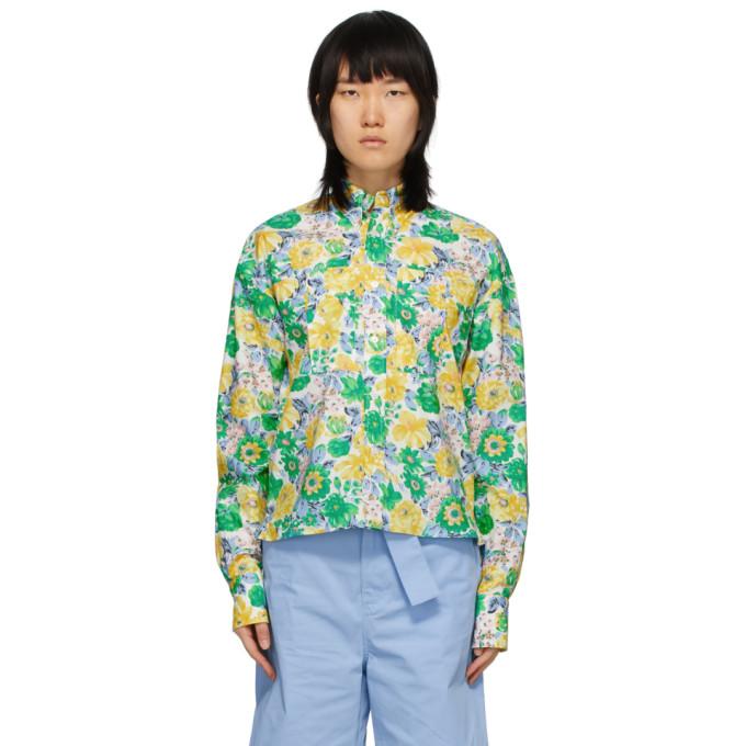 Plan C Multicolor Floral Shirt