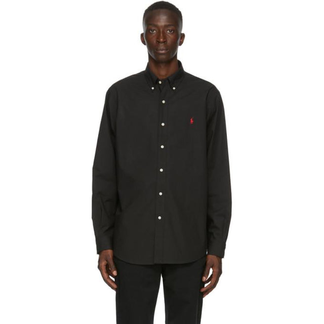 Polo Ralph Lauren Black Poplin Shirt