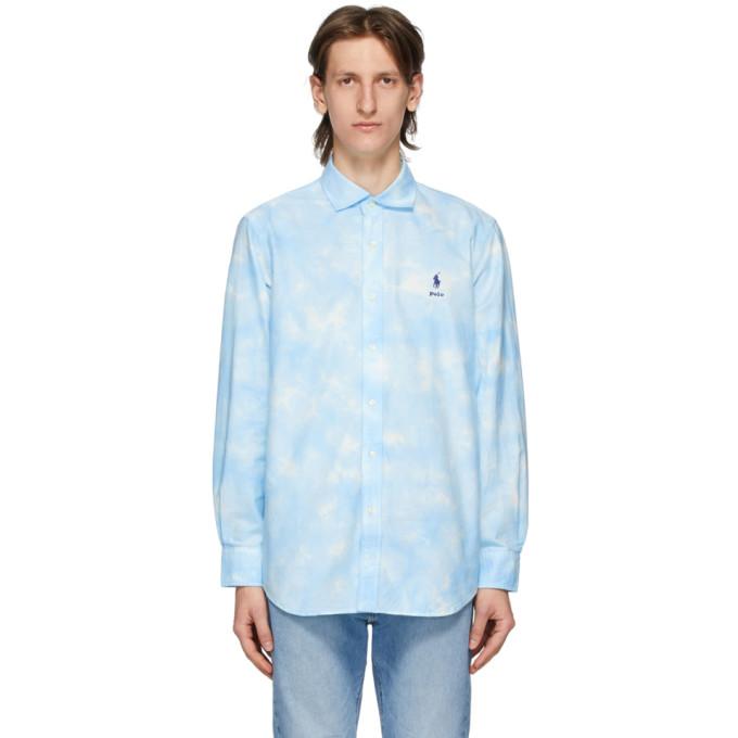 Polo Ralph Lauren Blue and White Laguna Shirt