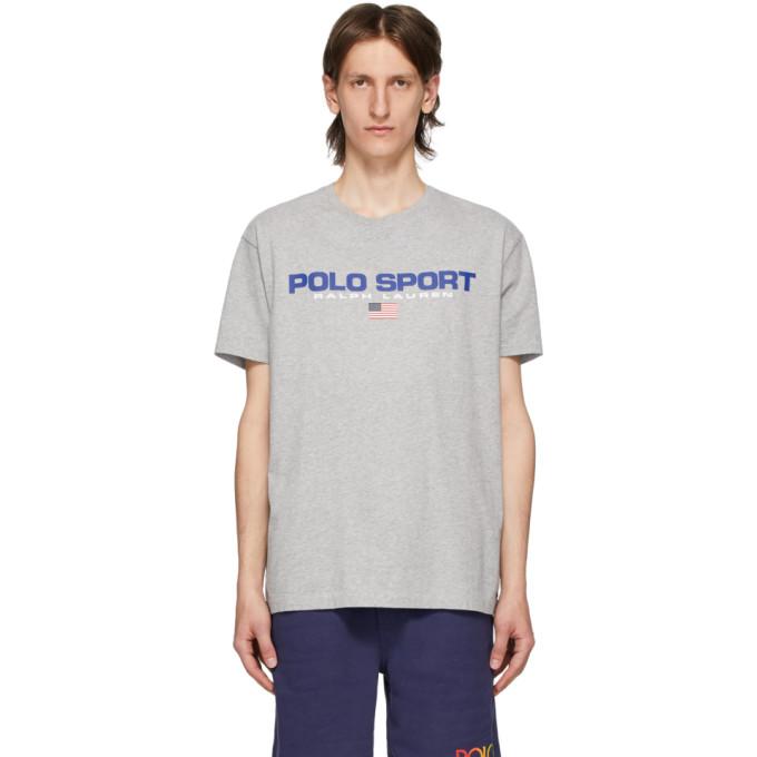 Polo Ralph Lauren Grey Polo Sport T-Shirt