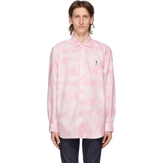 Polo Ralph Lauren Pink and White Laguna Shirt
