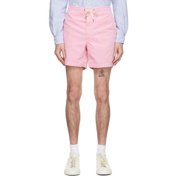 Polo Ralph Lauren Pink Corduroy Prepster Shorts
