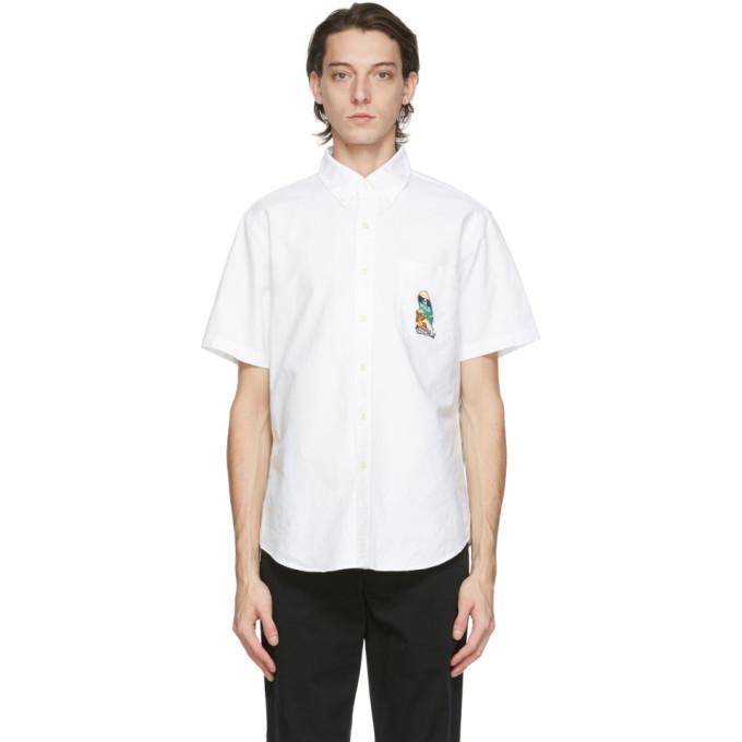 Polo Ralph Lauren White Windsurfer Bear Short Sleeve Shirt