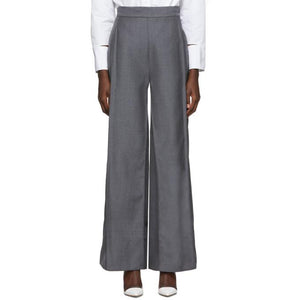 Ports 1961 Grey Wide Long Trousers