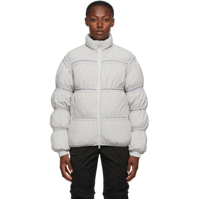 Post Archive Faction PAF Grey Down 3.1 Right Jacket