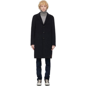 PRESIDENTs Navy Wool Egg Coat