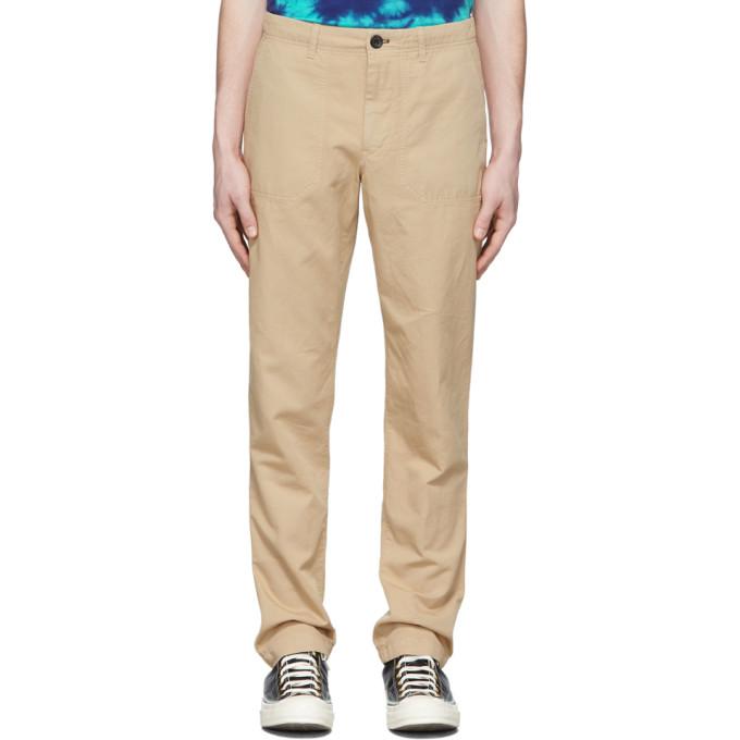 PS by Paul Smith Khaki Military Trousers