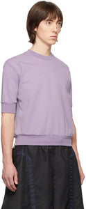Random Identities Purple Zip Vent Sweatshirt
