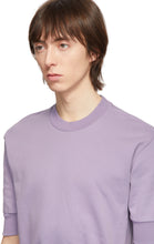 Random Identities Purple Zip Vent Sweatshirt