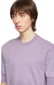 Random Identities Purple Zip Vent Sweatshirt
