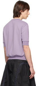 Random Identities Purple Zip Vent Sweatshirt