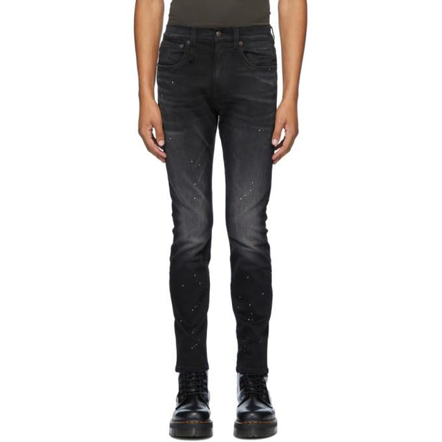 R13 Black Skate Jeans