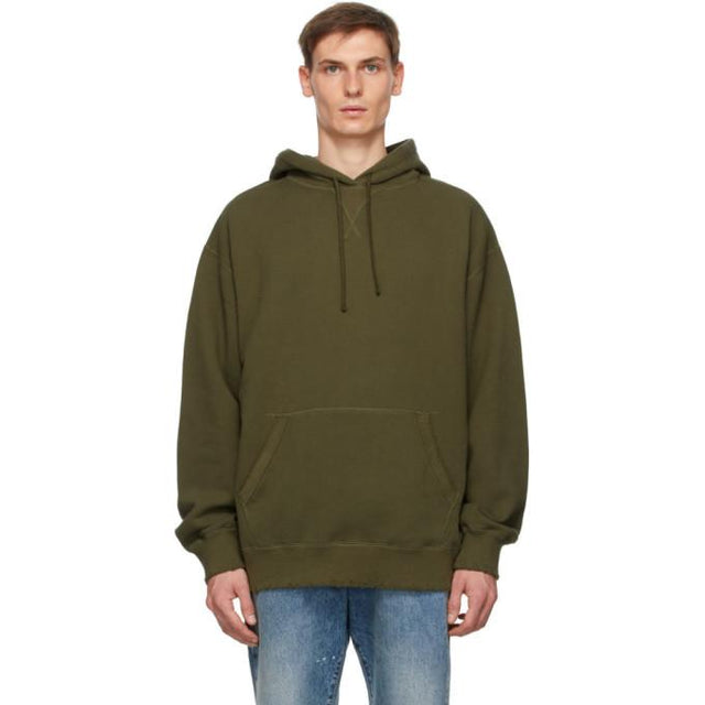 R13 Green Vintage R13 Hoodie