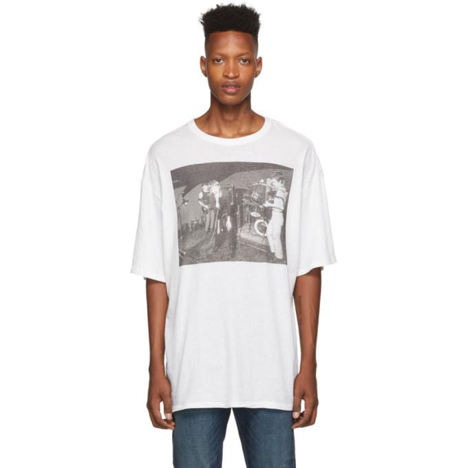 R13 White Joy Division Warsaw T-Shirt