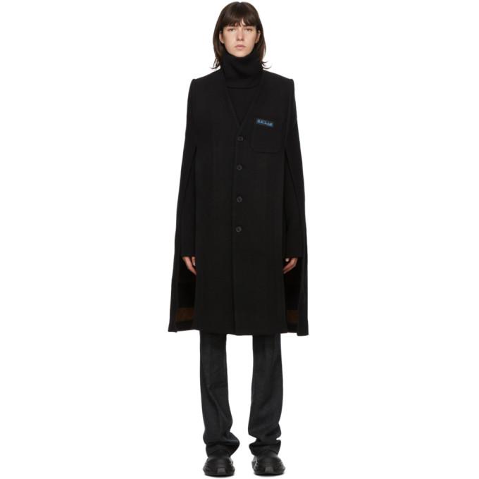 Raf Simons Black Labo Cape Coat