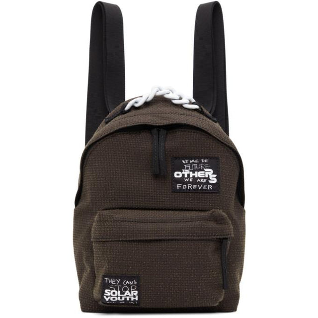 Raf Simons Brown Eastpak Edition Mini Patches Backpack
