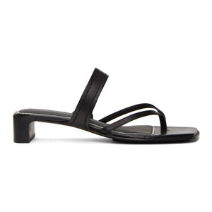 rag and bone Black Colt Heeled Sandals