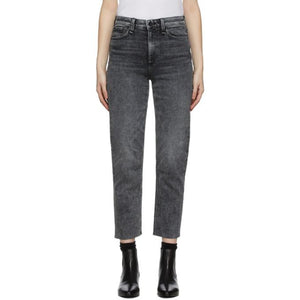 rag and bone Black Nina High-Rise Jeans