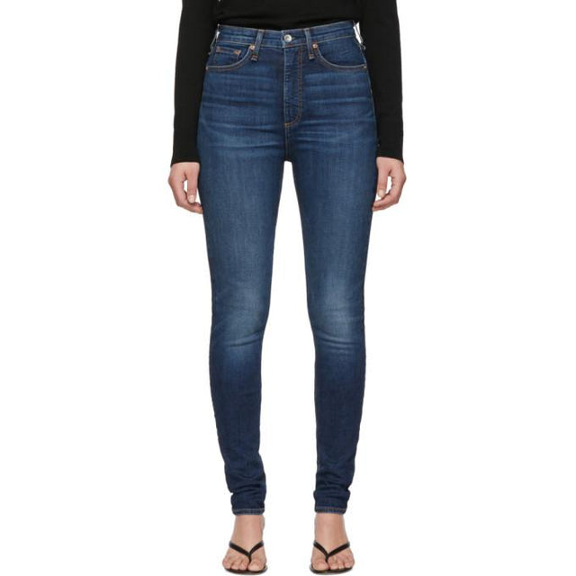 rag and bone Blue Denim Jane Jeans