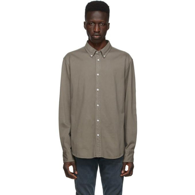 rag and bone Brown Fit 2 Thomlin Shirt
