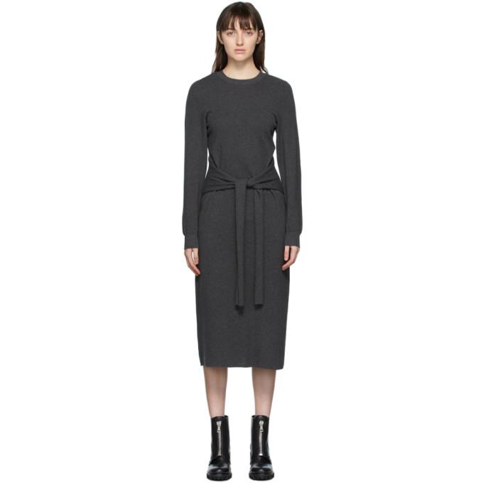 rag and bone Grey Alnai Mid-Length Dress