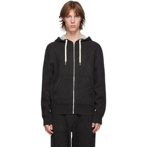rag and bone Grey Cashmere Venture Hoodie
