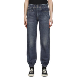 rag and bone Indigo French Terry Miramar Jeans