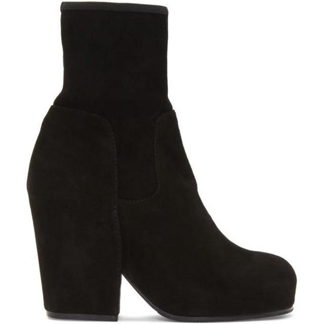 Random Identities Black Suede BO3 Boots