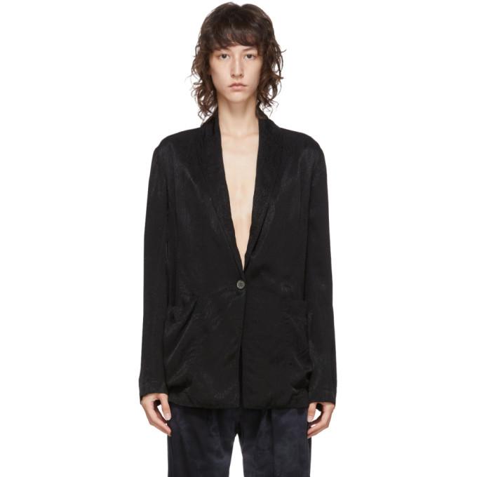 Raquel Allegra Black Boyfriend Blazer