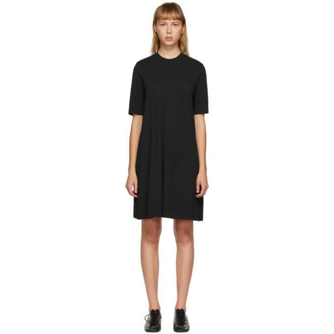 Raquel Allegra Black Jersey Mod Dress