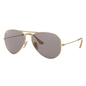 Ray-Ban Aviator Washed Evolve Gold, Gray Lenses - RB3025-BlackSkinny