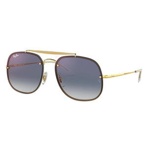 Ray-Ban Blaze General Gold, Blue Lenses - RB3583N-BlackSkinny