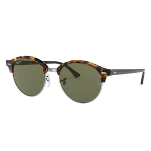 Ray-Ban Clubround Classic Black, Green Lenses - RB4246-BlackSkinny