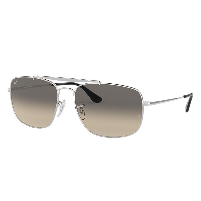 Ray-Ban Colonel Silver, Gray Lenses - RB3560-BlackSkinny