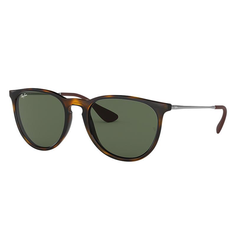 Ray-Ban Erika Classic Gunmetal, Green Lenses - RB4171-BlackSkinny