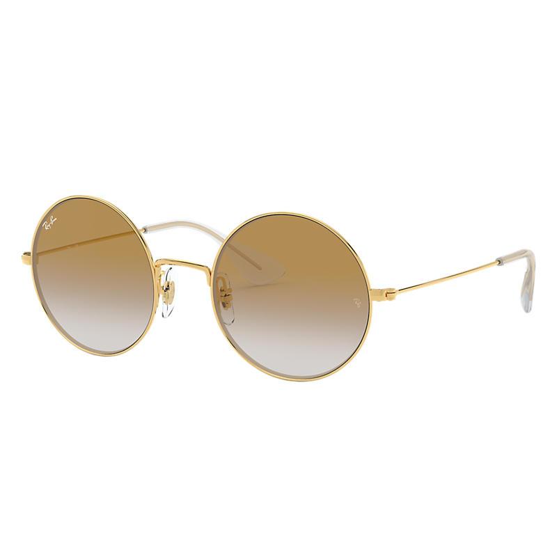 Ray-Ban Ja-jo Gold, Brown Lenses - RB3592-BlackSkinny