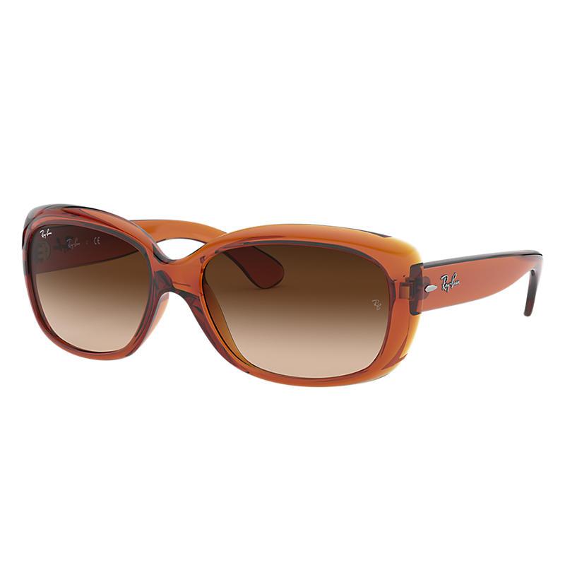 Ray-Ban Jackie Ohh Low Bridge Fit Brown, Brown Lenses - RB4101F-BlackSkinny