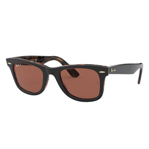 Ray-Ban Original Wayfarer @collection Black, Polarized Violet