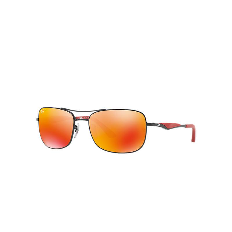 Ray-Ban Rb3515 Black, Polarized Orange Lenses - RB3515-BlackSkinny